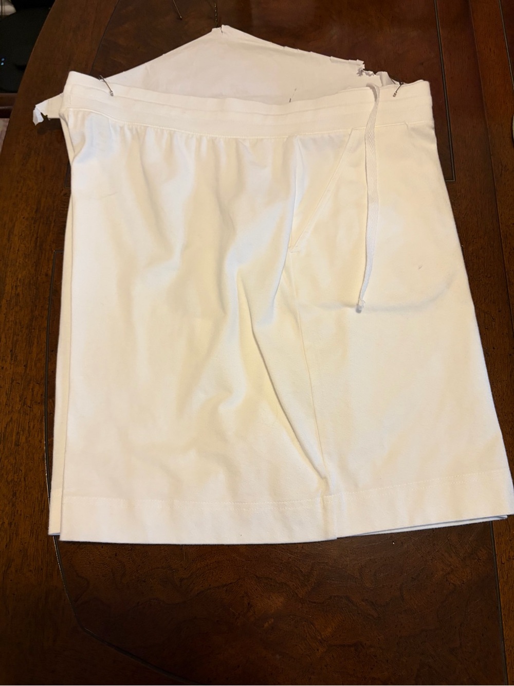 New Karen Scott Sport Women’s White Drawstring Shorts